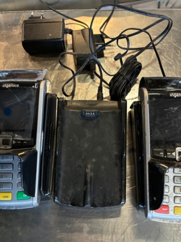899678-2 6 mobile card terminals ingenico IWL252-002-Nets