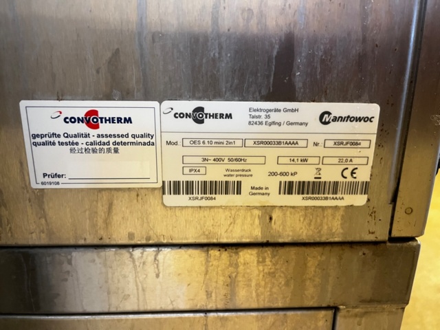 1145065-6 Combi oven, Convotherm OES 6.10 mini 2in1