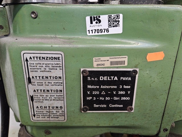 1170976-6 Flat surface grinding machine, Delta LB-300
