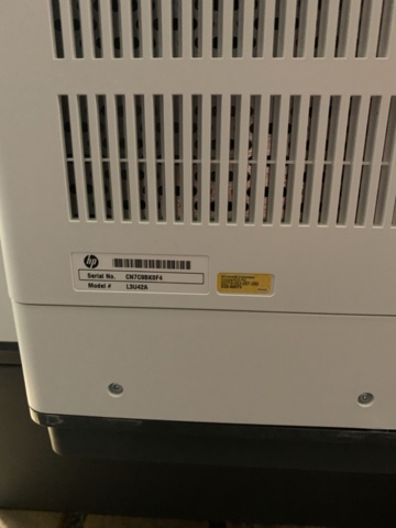 1172008-10 Printer HP PageWide Managed Color MFP E58650