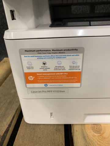 1172012-3 Printer HP LaserJet Pro MFP 4102dwe