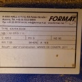 918741-8 Alignment saw Format 4, cut 40