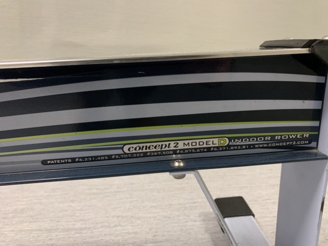 1065697-4 Gym machine rowing machine Concept 2 Model D