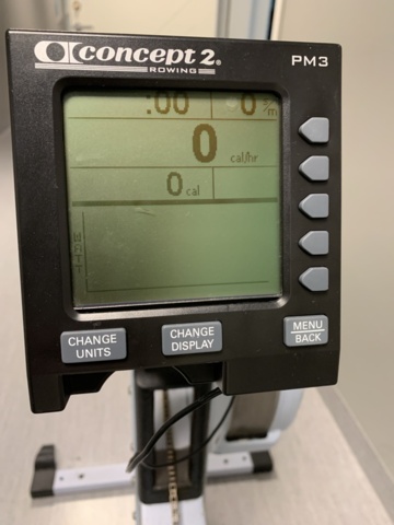 1065697-5 Gym machine rowing machine Concept 2 Model D