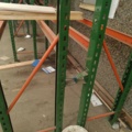 1129896-4 Older pallet rack.