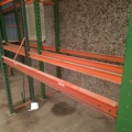 1129896-5 Older pallet rack.