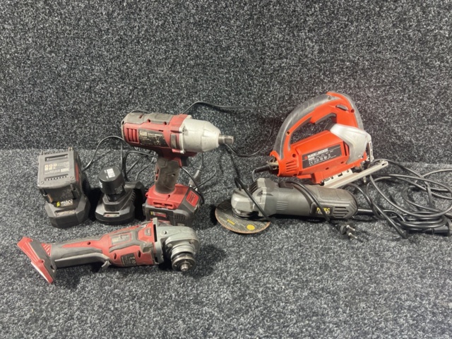 1164249-1 Electric hand tools 4 pcs - Meec Tools & Black & Decker
