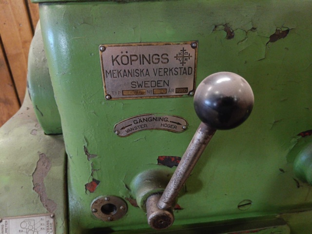 1129911-21 Metal lathe Köping MV S8SG #NEW INFO. Repair Item#