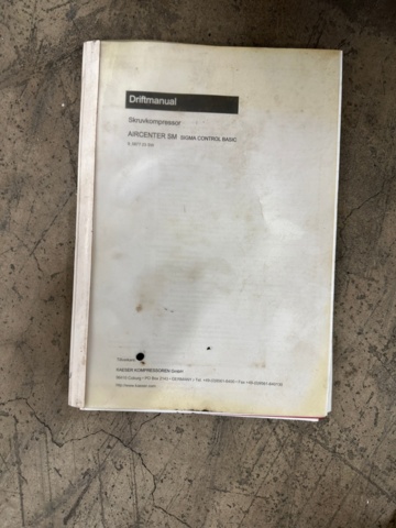 1171065-11 Screw compressor KAESER SM9