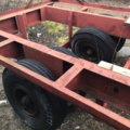 1172398-4 Boat trailer 2.4x7m. Tires 10.00-15