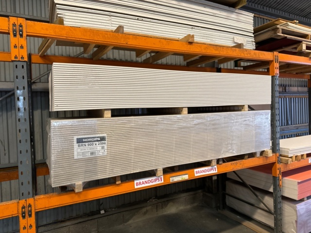 1172438-1 New 50 pieces of fire-rated plasterboard