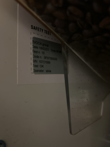 1110514-9 Coffee machine - Evoca 95