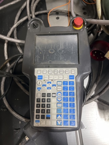 1121660-8 Fanuc M-10 iA Robot with cabinet & feed tracks 2013