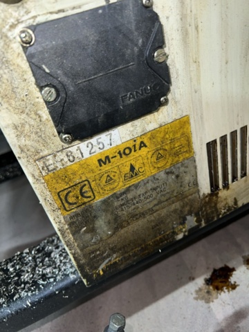 1121660-23 Fanuc M-10 iA Robot with cabinet & feed tracks 2013