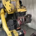 1121660-24 Fanuc M-10 iA Robot with cabinet & feed tracks 2013