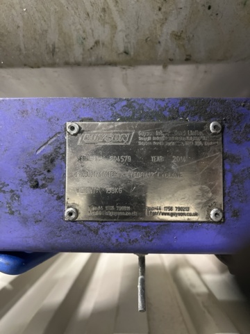 1121665-4 Guyson y 600/12 cyclone