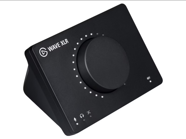 1093208-1 Elgato Wave XLR Digital mixer for microphone, mute button, anti-distortion technology