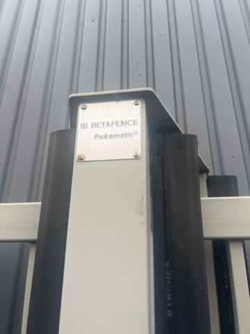 1164205-2 Electronic gate approx. 5.5m Betafence Robusta