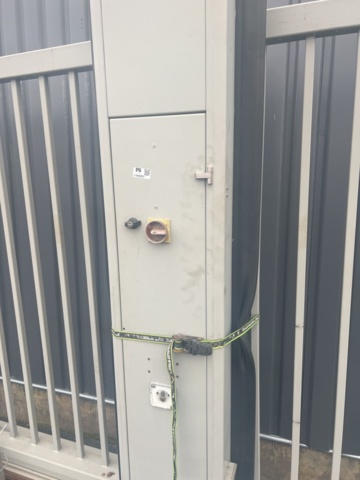 1164207-6 Electronic gate approx. 5.2m Betafence Robusta