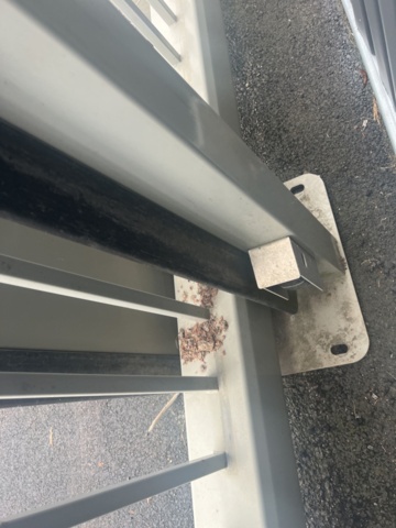 1164207-8 Electronic gate approx. 5.2m Betafence Robusta