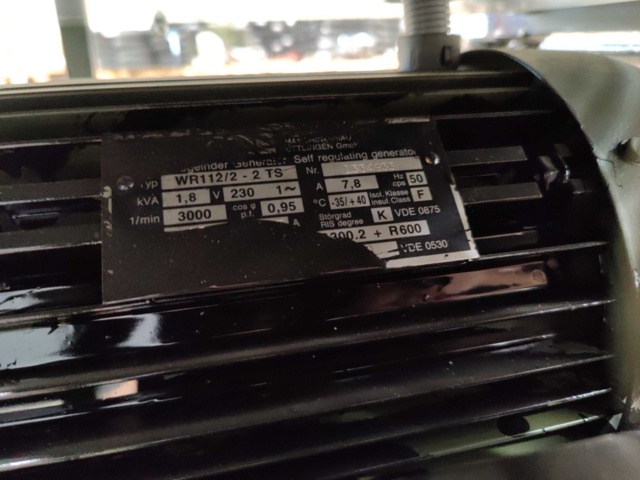 1142484-17 Diesel power plant Elektromatik 1800W