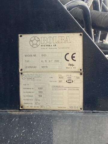 1172815-35 Washing machine Scania P124GB 6X4 NB400 - 1999