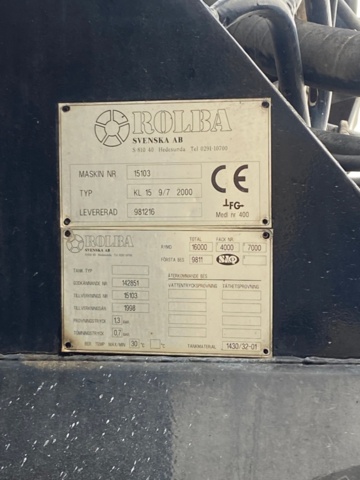 1172815-36 Washing machine Scania P124GB 6X4 NB400 - 1999