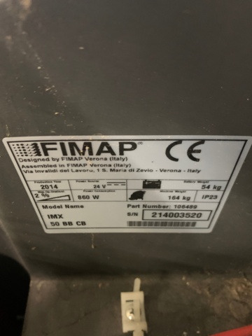 1172840-11 Scrubber FIMAP IMX 50 BB CB
