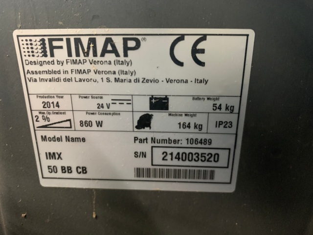 1172840-12 Scrubber FIMAP IMX 50 BB CB