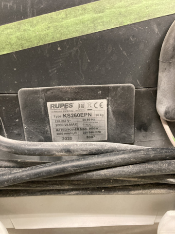 1055128-16 Vacuum cleaner, Rupes KS 260