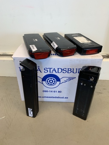 1068065-1 Electric bicycle batteries in different models 5 pcs