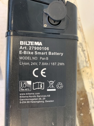 1068065-22 Electric bicycle batteries in different models 5 pcs