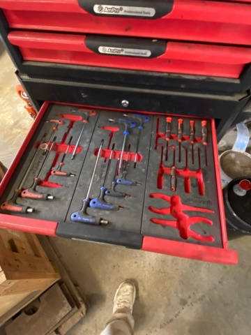 1172850-5 Tool trolley with contents - AmPro