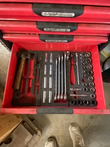 1172850-10 Tool trolley with contents - AmPro
