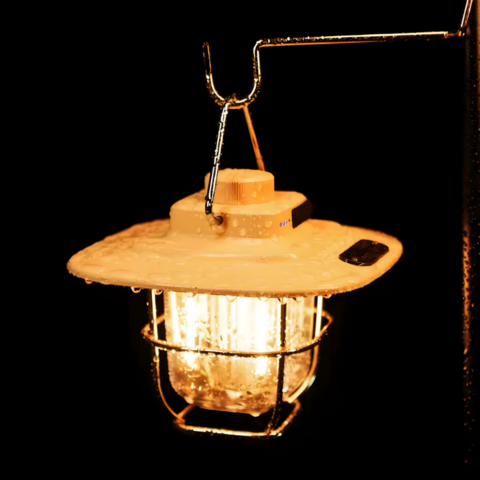 1173067-3 Campinglampa Retro Beige