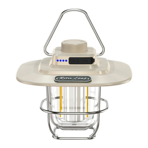 1173067-6 Campinglampa Retro Beige