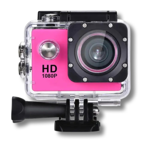 2 action cameras 1080p Pink - PS Auction - We value the future ...
