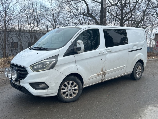 Ford Transit Custom 300 Crew Van 2.0 TDCi SelectShift, 170hp, 2018 - PS ...