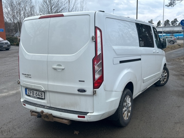 1166010-5 Ford Transit Custom 300 Crew Van 2.0 TDCi SelectShift, 170hp, 2018