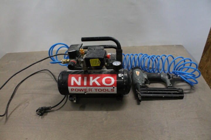 1174578-1 Compressor Niko TA-0304 with nail gun