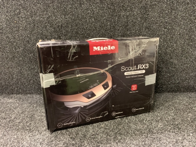1093528-3 Robot vacuum cleaner Miele Scout RX3 Home Vision HD Rose gold