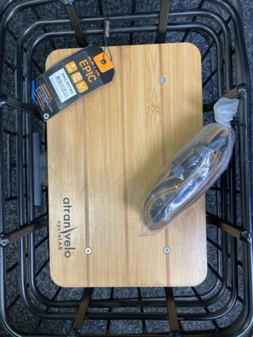 1174761-4 Bicycle basket Atran Velo Epic Retro