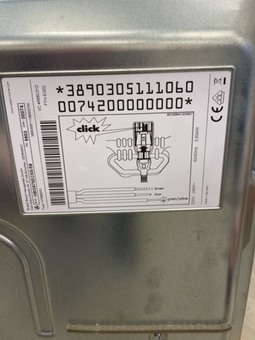 999227-18 Built-in oven Bosch. (Demo machine)