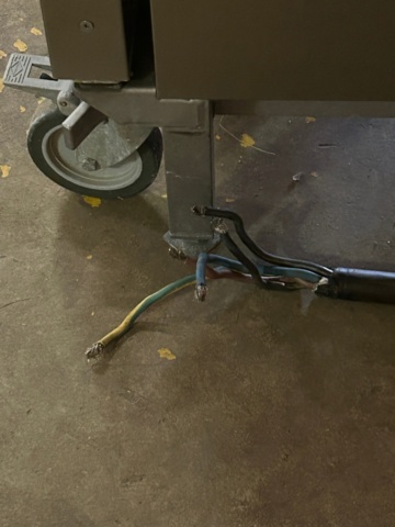 1144063-8 Combination oven Rational CM201 with trolley