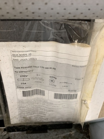 1177032-13 Refrigerator Norpe