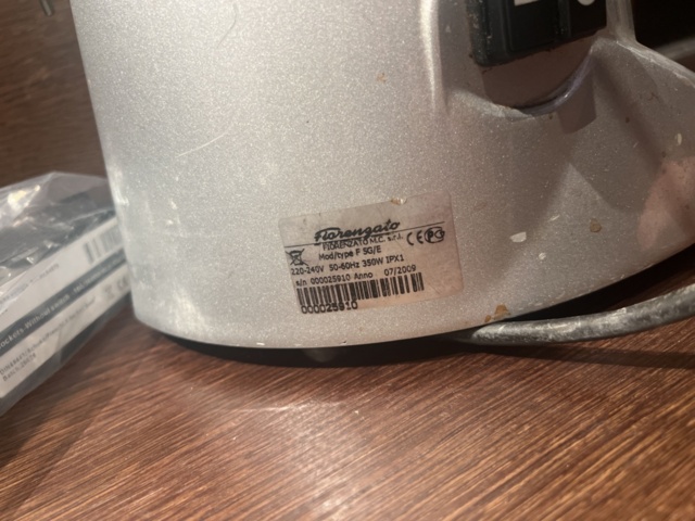 1164313-3 Coffee grinder Fiorenzato F 5G/E - 2009