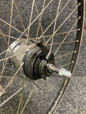 1174801-5 Rear wheel Shimano Nexus 28", 19-622, 3-speed, alu, Alex X-2000