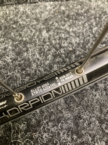 1174816-3 Framhjul Rodi Skorpion 622x19C, 28"