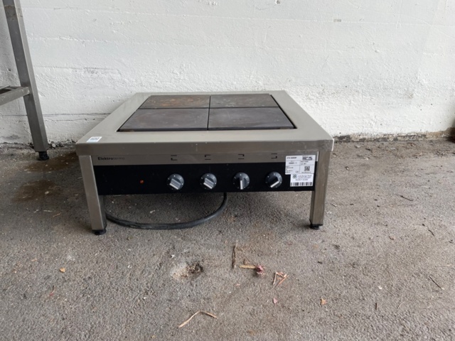 1171479-3 SPIS ETH 6065 B F MED 2 FÄLLBARA FYRKANTSPLATTOR, ELEKTROTERMO -2021