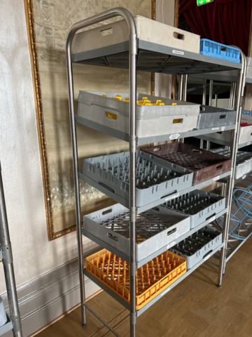 1150932-2 Diskbackar plus hylla